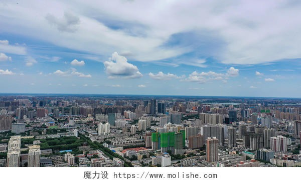 郑州市建筑 建筑远景 城市风光远景